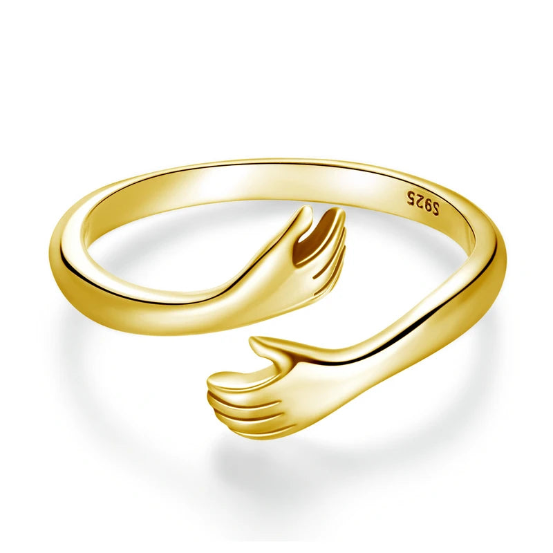 Famntag™ – Omfamningsring i Äkta Silver (925)