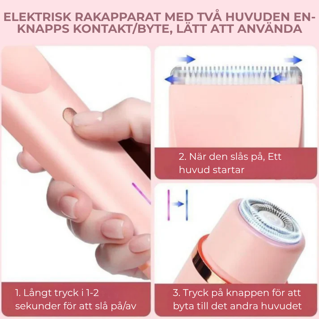 Lenia™ | Slipp irritation och upplev silkeslen hud – din nya favorit för smidig hårborttagning!