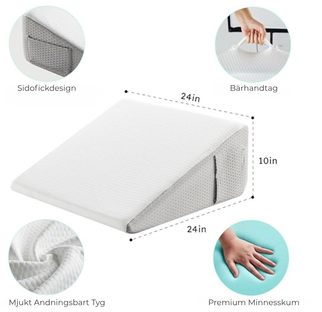 LuftLugn™ | Ljusblockerande Sovmask i Siden