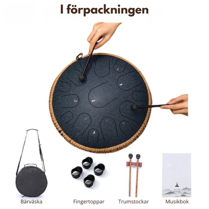 LugnKlanga™ – Harmonisk Steel Tongue Drum