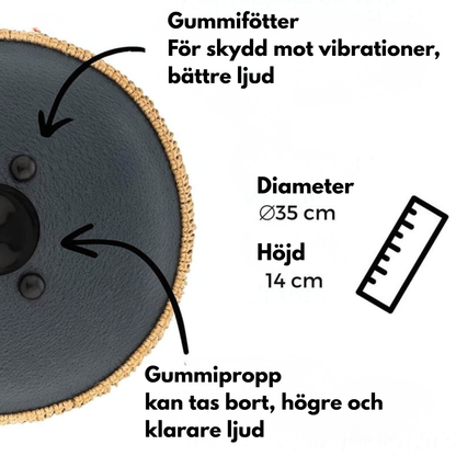 LugnKlanga™ – Harmonisk Steel Tongue Drum