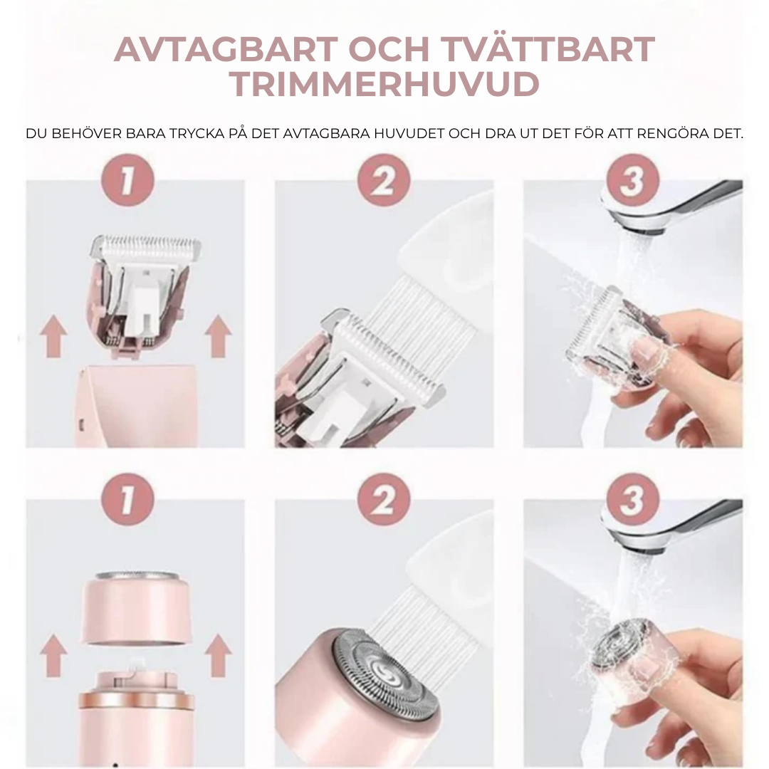 Lenia™ | Slipp irritation och upplev silkeslen hud – din nya favorit för smidig hårborttagning!