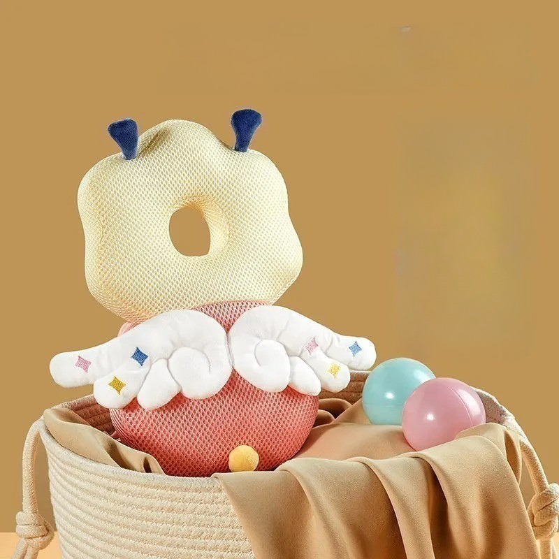 SkyddsBjörnen™ | Skydda din bebis huvud mjukt och säkert under sömn och resor