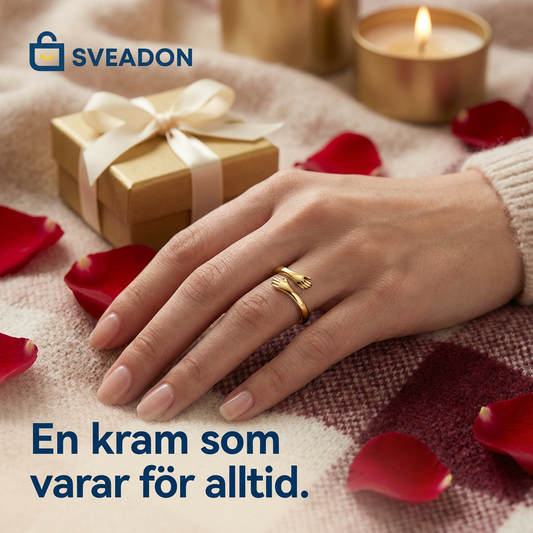 Famntag™ – Omfamningsring i Äkta Silver (925)