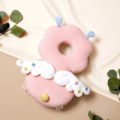 SkyddsBjörnen™ | Skydda din bebis huvud mjukt och säkert under sömn och resor