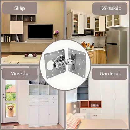 HingeFix™ – Smart Förstärkning för Lösa Gångjärn