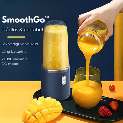 SmoothGo™ Portabel Mixer & Smoothiebägare