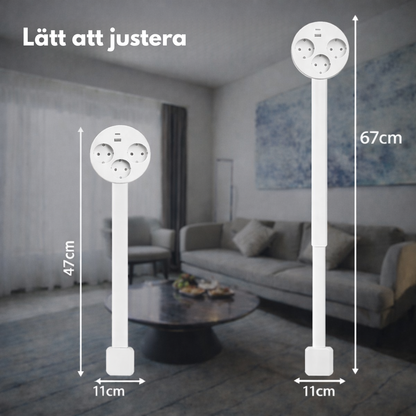 ElRäckare™ | Den smarta lösningen för dolda eluttag.