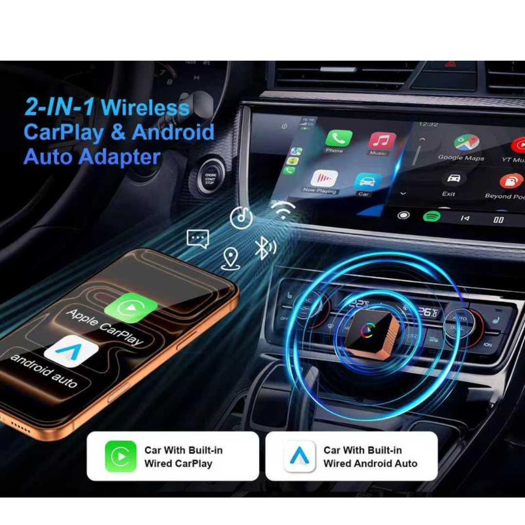 AirLink Pro™ Trådlös CarPlay & Android Auto på sekunder.