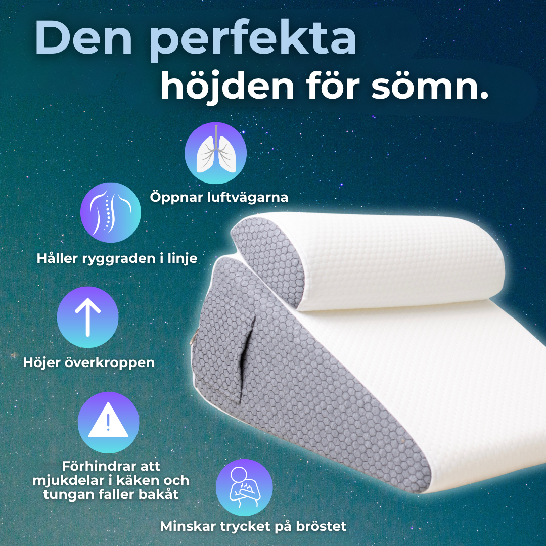 LuftLugn™ | Ljusblockerande Sovmask i Siden