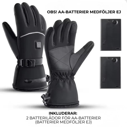 VärmeGrip™ | Elektriskt uppvärmda handskar