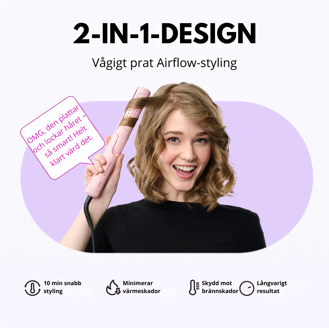 AirLume™ - Airflow styler och plattång