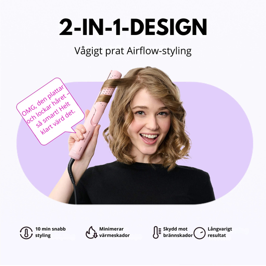 AirLume™ - Airflow styler och plattång