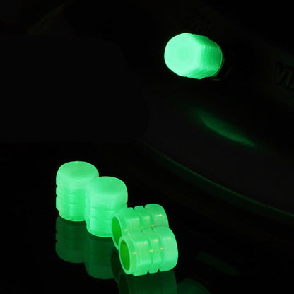 Universell fluorescerande däckventilkåpor