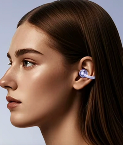 LjudClip™ Pro: trådlösa hörlurar med AI brusreducering med 72 timmars batteritid