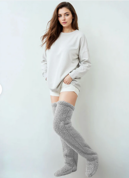 VärmStrumpor™ – långa mysstrumpor i mjuk fleece