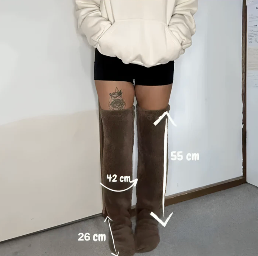 VärmStrumpor™ – långa mysstrumpor i mjuk fleece