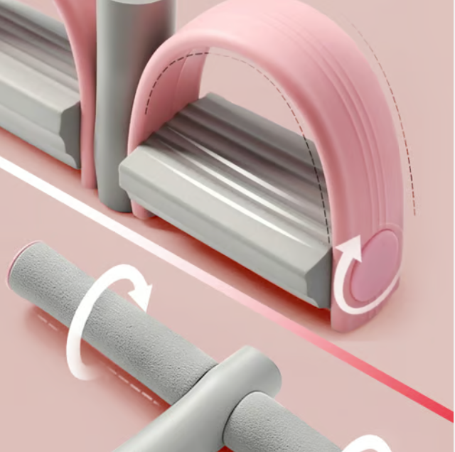 FlexKraft™ | Multifunktionellt träningsband med fotloop för effektiv helkroppsträning
