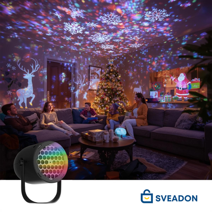 🎄 JulGlans™ Projektor LED Christmas Projection Lamp