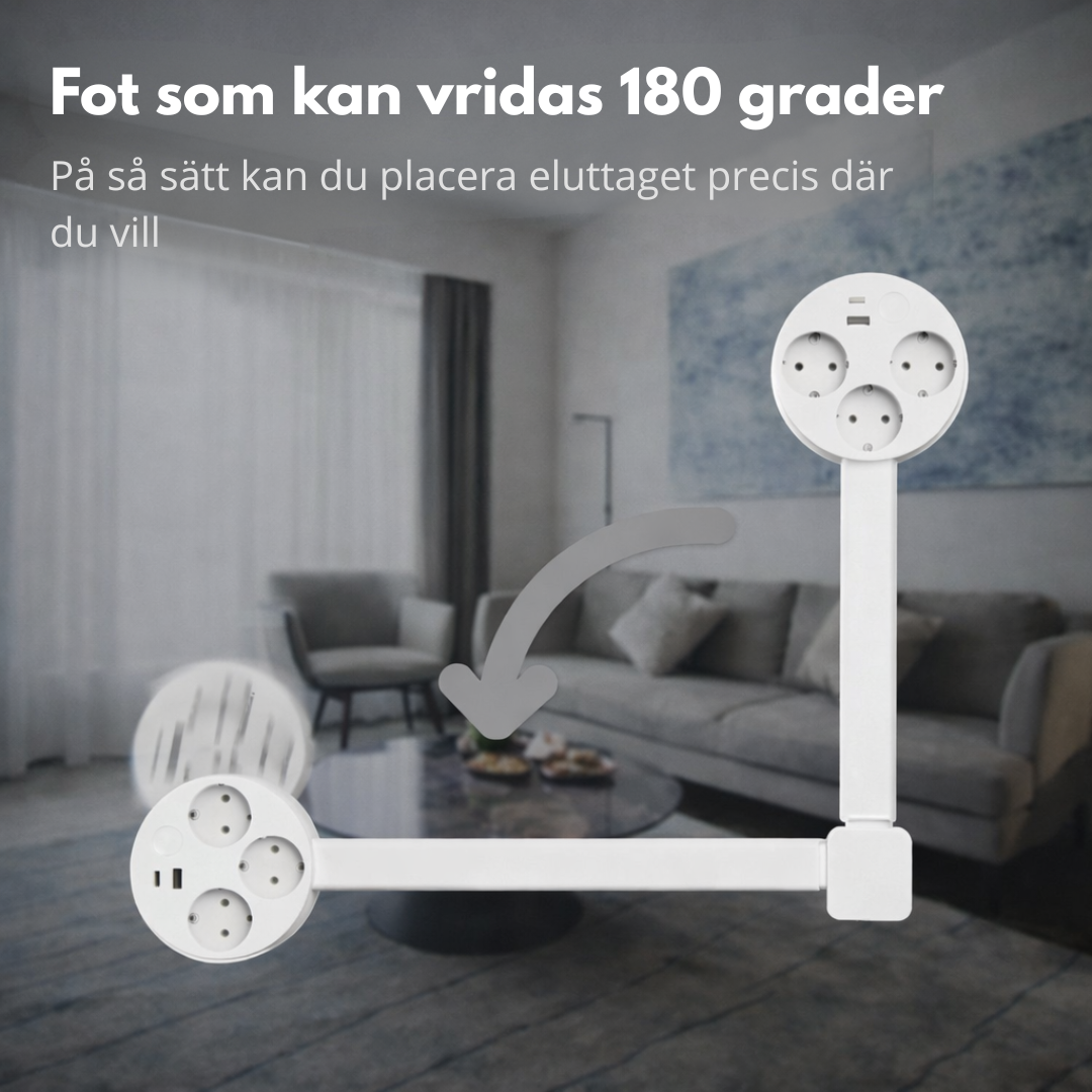 ElRäckare™ | Den smarta lösningen för dolda eluttag.