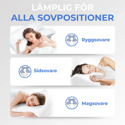 NattSömn™ | Sov bättre, vakna piggare – ergonomiskt stöd för nacke och rygg hela natten