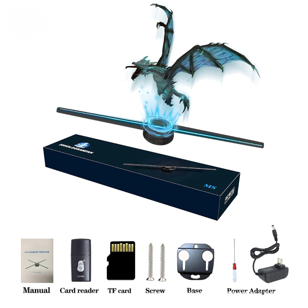 HoloVision™ 3D Pro – Höj ditt varumärke med framtidens holografiska display
