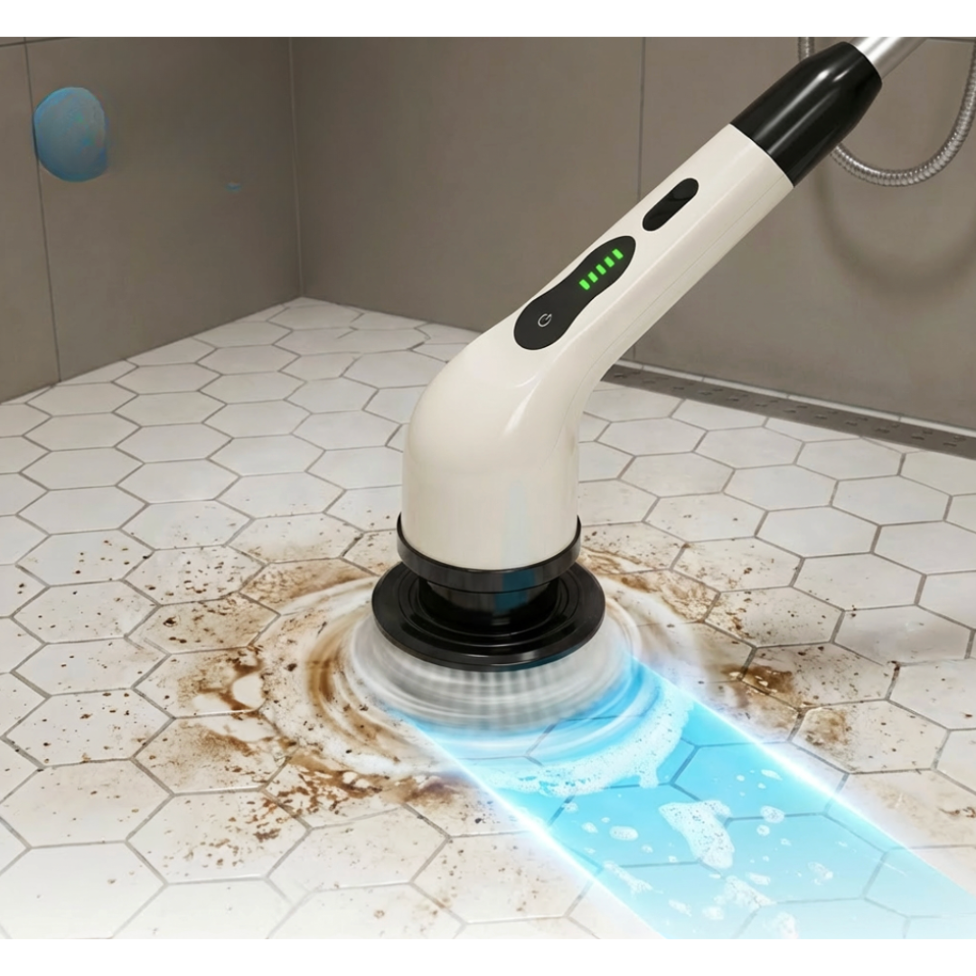 RenBlixt™ – 9-i-1 Elektrisk Rengöringsborste