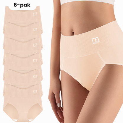 FormaLuxe™ | 6-pack högmidjade trosor med formande effekt för komfort hela dagen