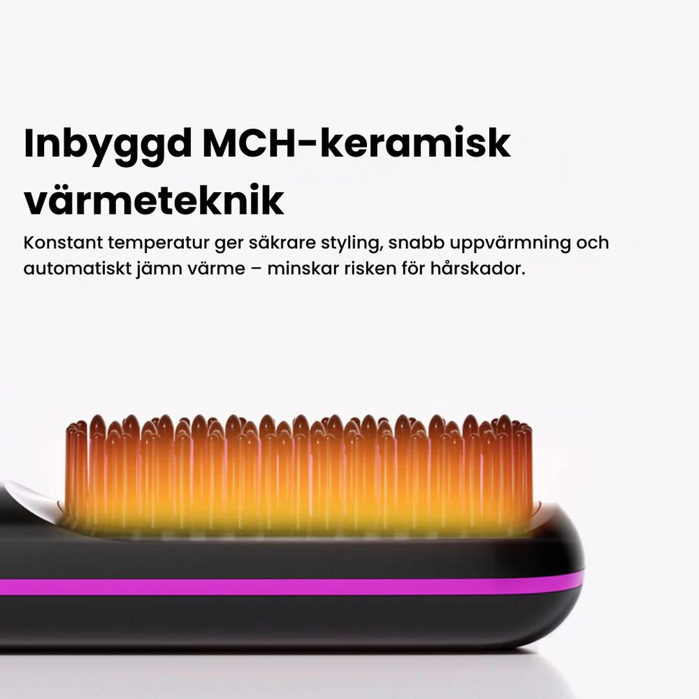 SilkBrush™ | Få salong-vackert hår på några minuter varje dag