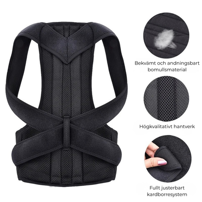 AlignBack™ – Ergonomiskt Hållningsstöd för Rygg & Axlar