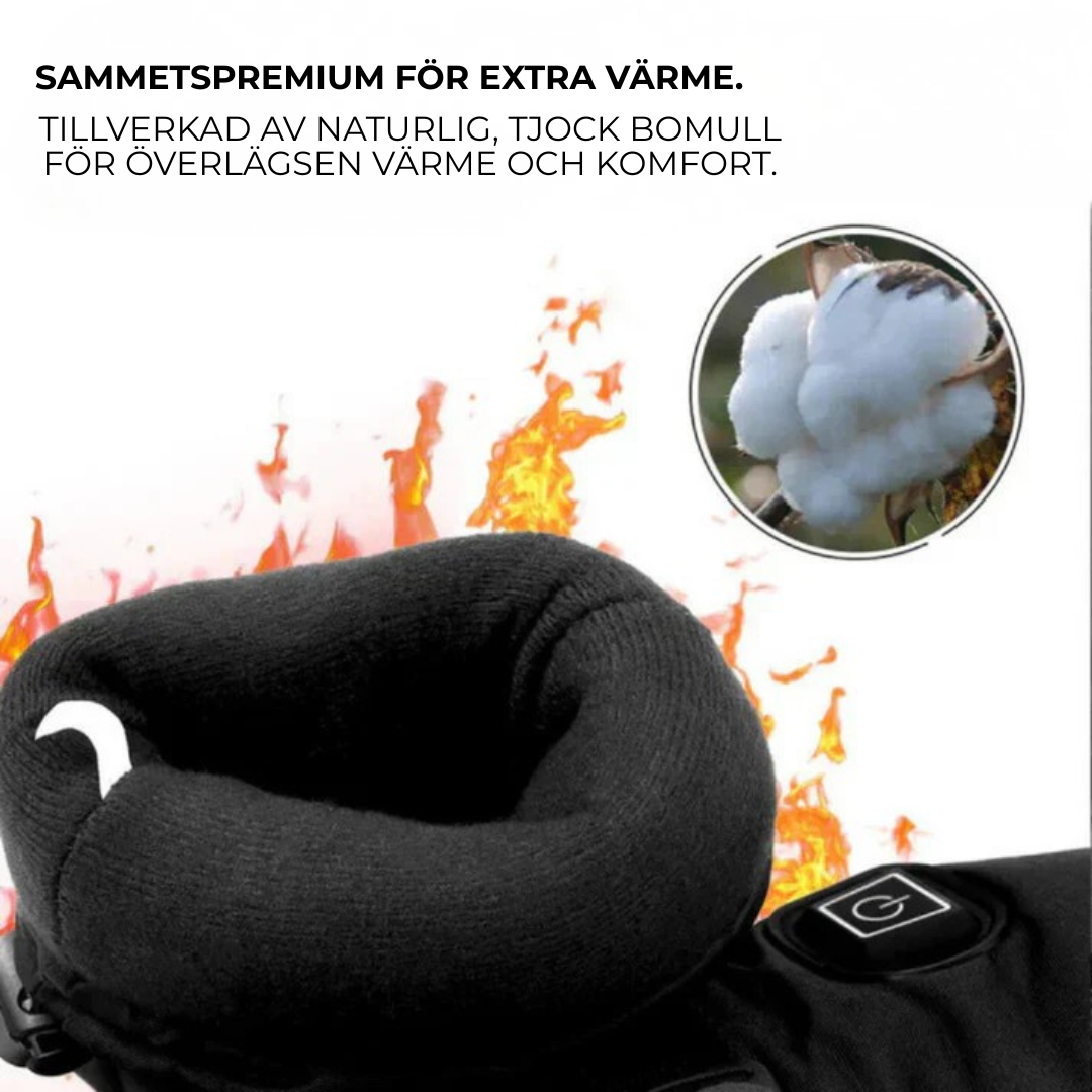 VärmeGrip™ | Elektriskt uppvärmda handskar