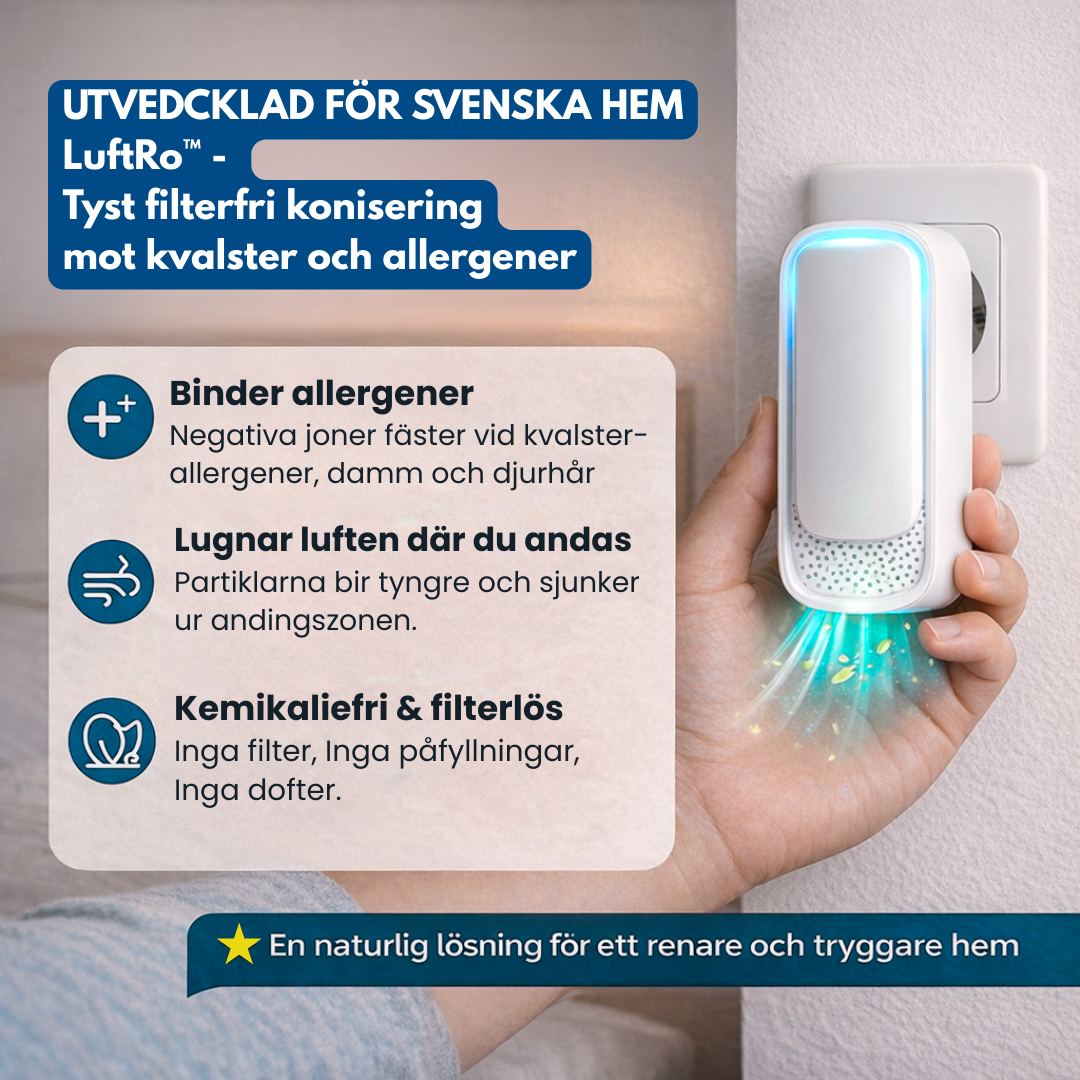 LuftRo™ - Friskare morgnar & ett hälsosammare hem