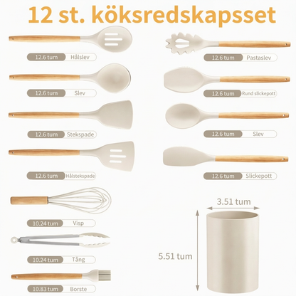 SilkKök™ – Köksset i silikon (12 delar)