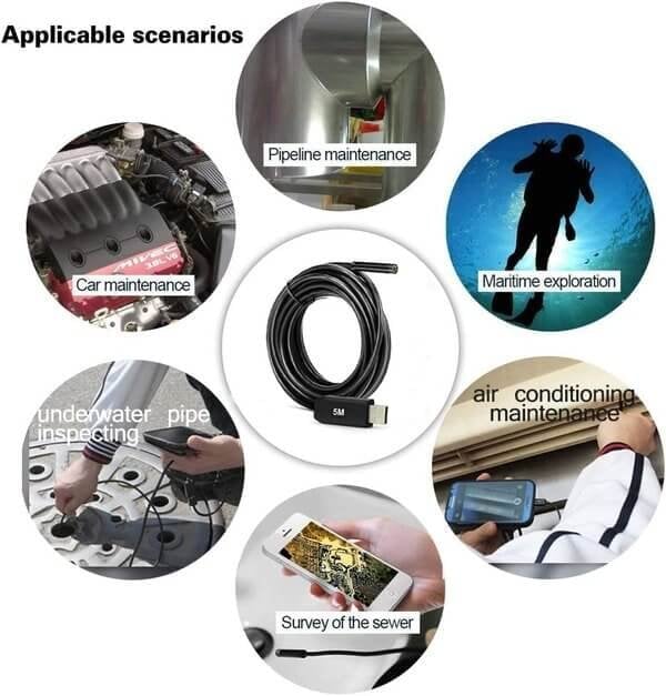 FlexiScope™ – 3-i-1 Inspektionskamera
