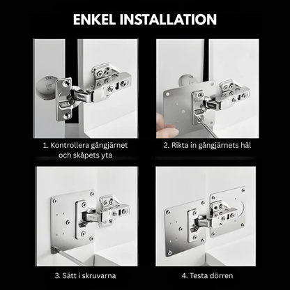 HingeFix™ – Smart Förstärkning för Lösa Gångjärn