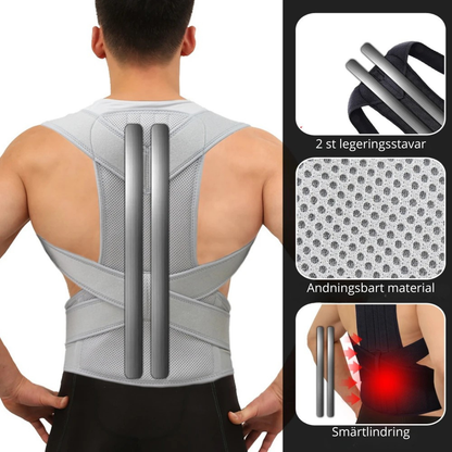 AlignBack™ – Ergonomiskt Hållningsstöd för Rygg & Axlar