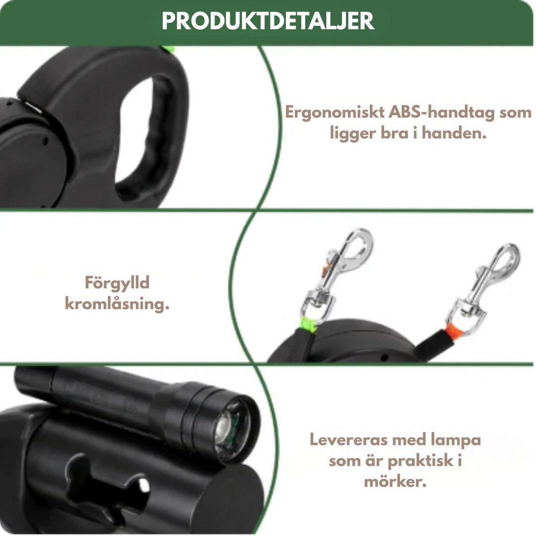 DubbelTrygg™ - Två hundar, inga knutar