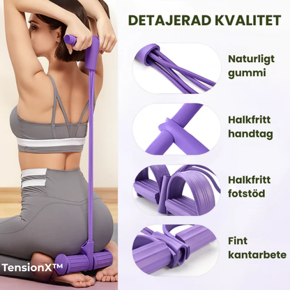 TränaFlex™ |  Multifunktionellt träningsband för hela kroppen