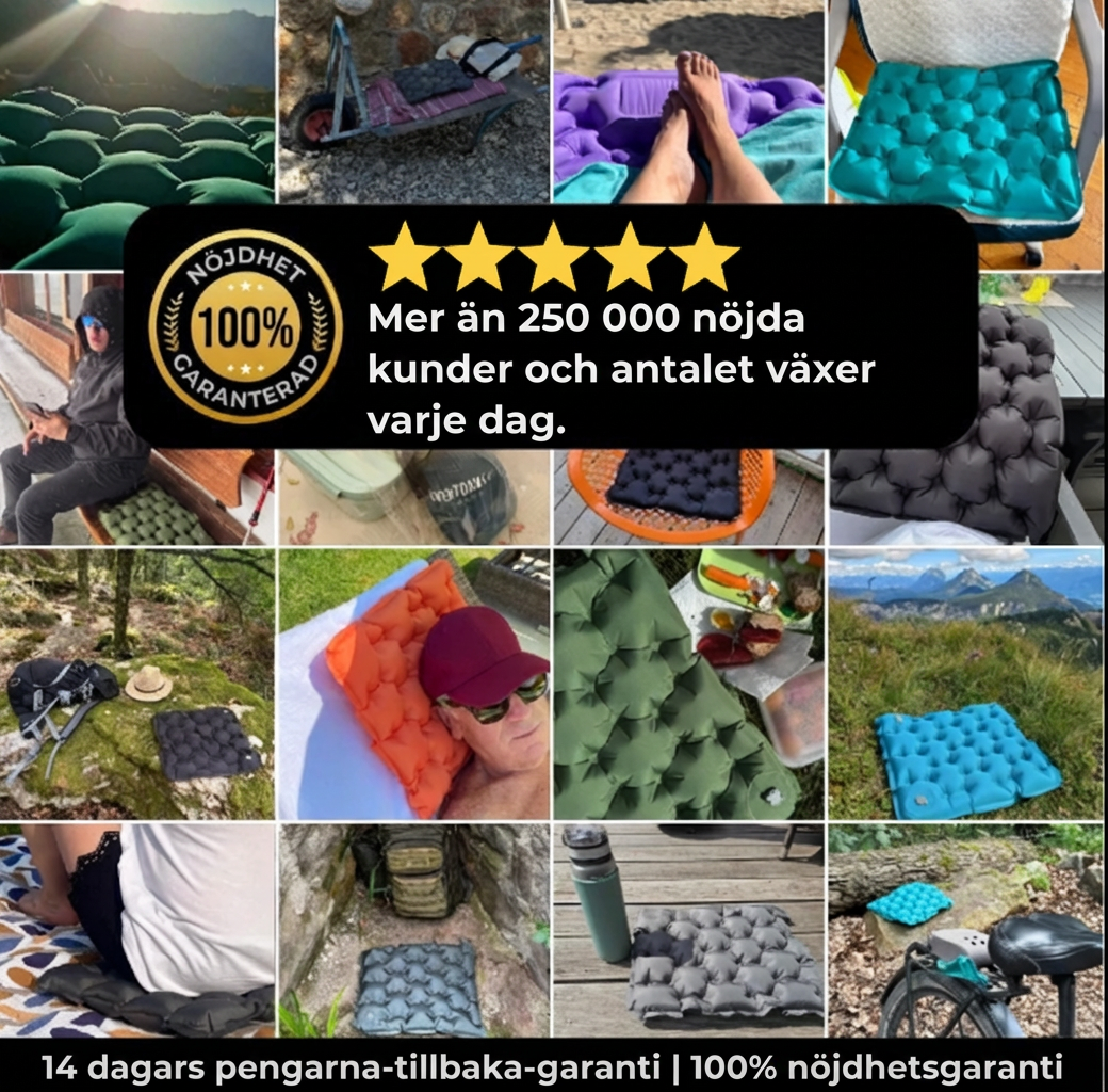 LuftSitt™ Go - Alltid bekvämt sittande