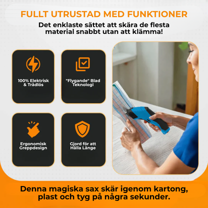 TurboSkär™ | Inga trötta händer – bara enkel klippning