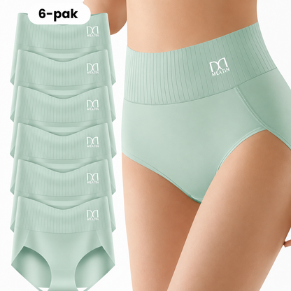 FormaLuxe™ | 6-pack högmidjade trosor med formande effekt för komfort hela dagen