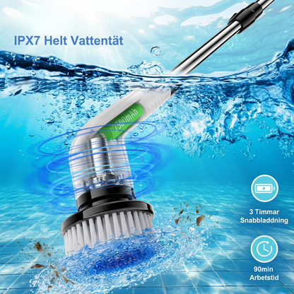 RenBlixt™ – 9-i-1 Elektrisk Rengöringsborste