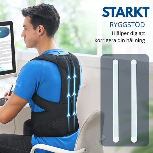 AlignBack™ – Ergonomiskt Hållningsstöd för Rygg & Axlar