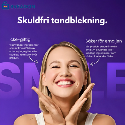 SmileGlow™ – Vita Tänder Som Känns Lika Bra Som De Ser Ut