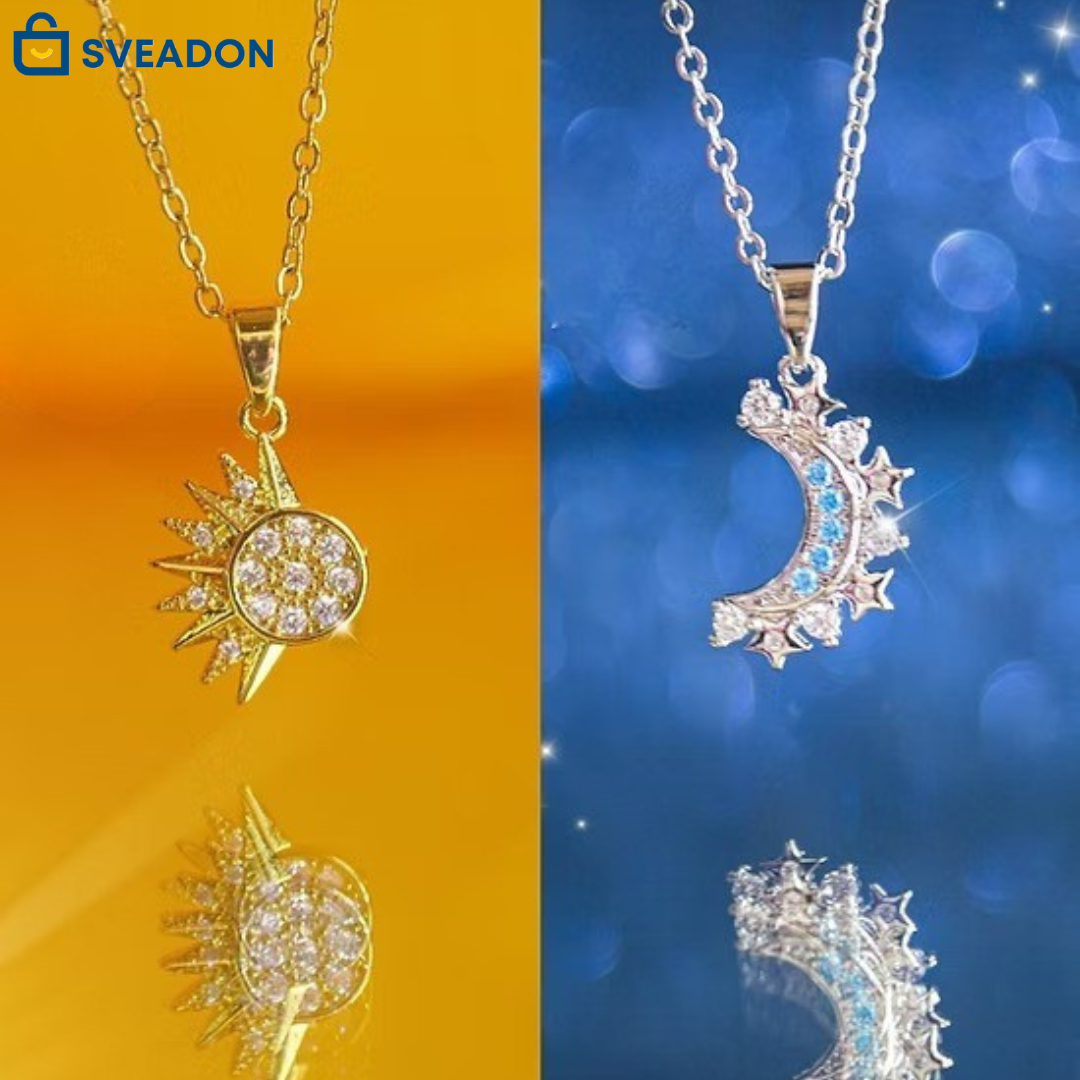 Orélina™ Celestial Sun & Moon Halsbandset