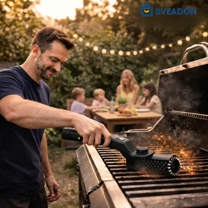 GrillRen™ | Elektrisk Grillrengörare med Kraftfull Motor