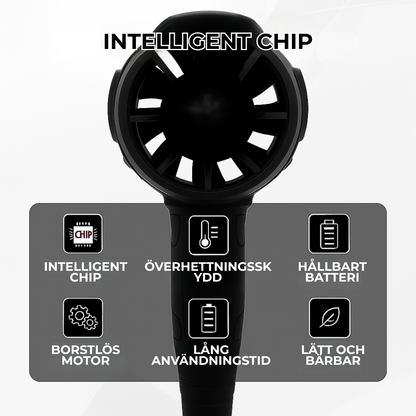 VindJet™ | Rensa bort röran på några sekunder – tack vare kraften i trådlös rengöring!