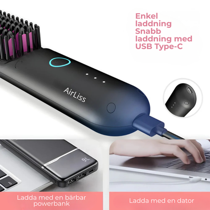 SilkBrush™ | Få salong-vackert hår på några minuter varje dag