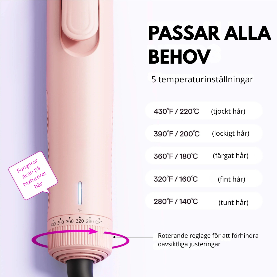 AirLume™ - Airflow styler och plattång