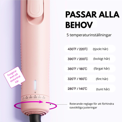 AirLume™ - Airflow styler och plattång